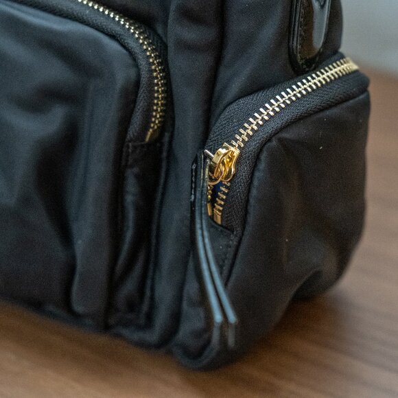 MZ Wallace Small Chelsea Crossbody- Black with Gold Hardware New Never Used - Picture 14 of 16